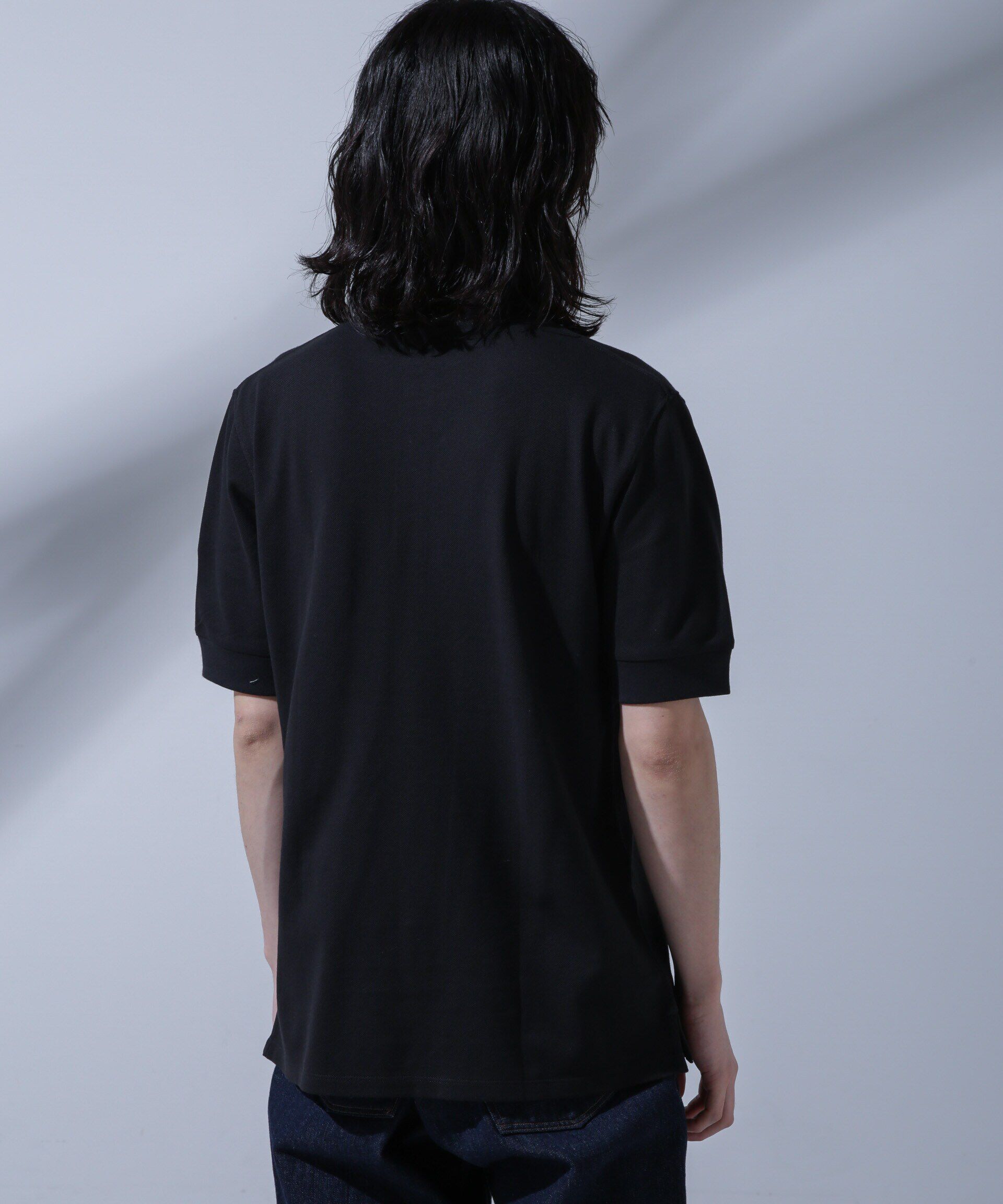 nano･universe「WEB限定/Anti Soaked(R)  汗染み防止ポロシャツ/カッタウェイ」|Tシャツ・カットソー|