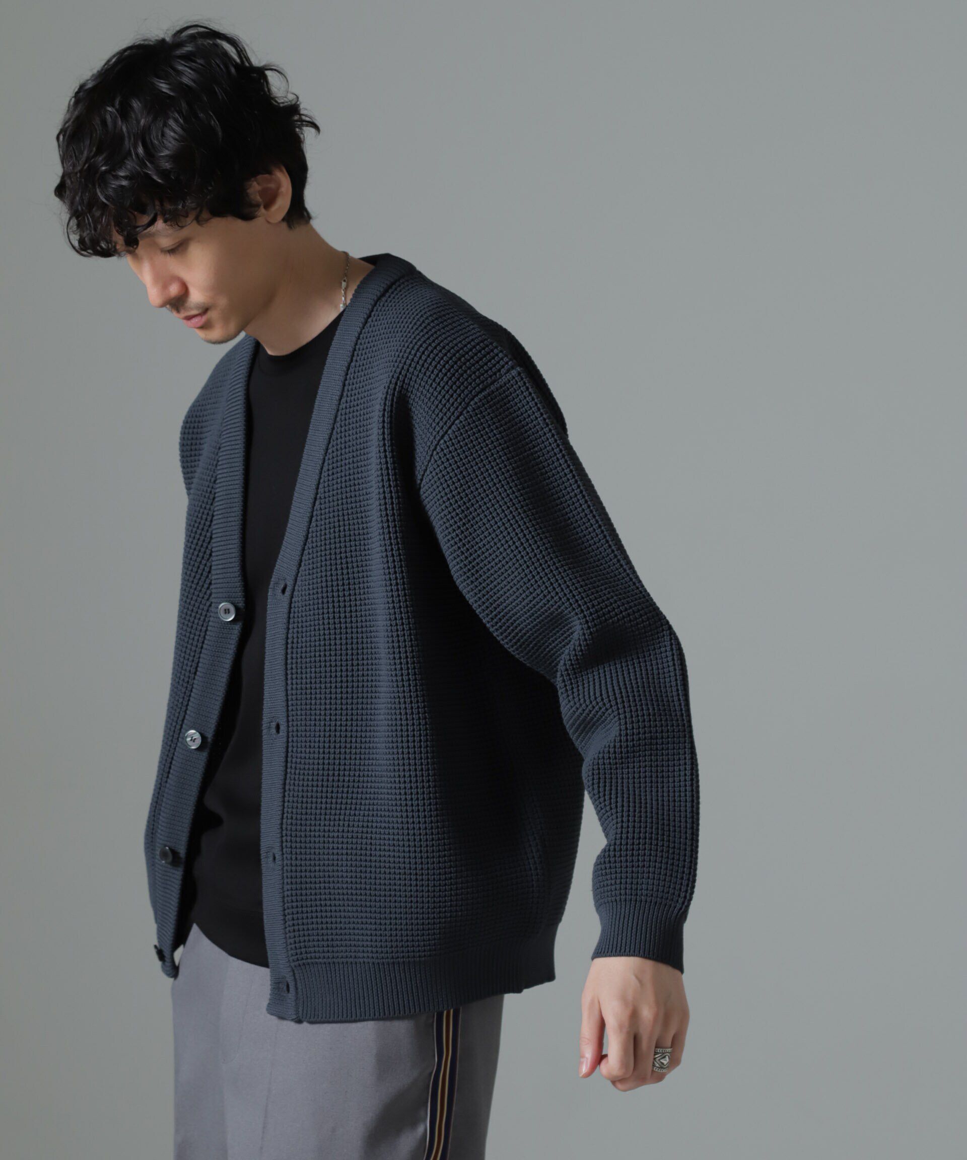 nano･universe「スポンディッシュ カーディガン」|ニット・セーター|