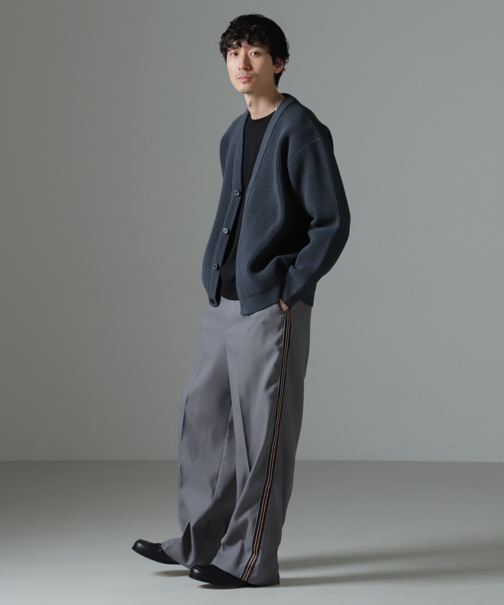 nano･universe「スポンディッシュ カーディガン」|ニット・セーター|