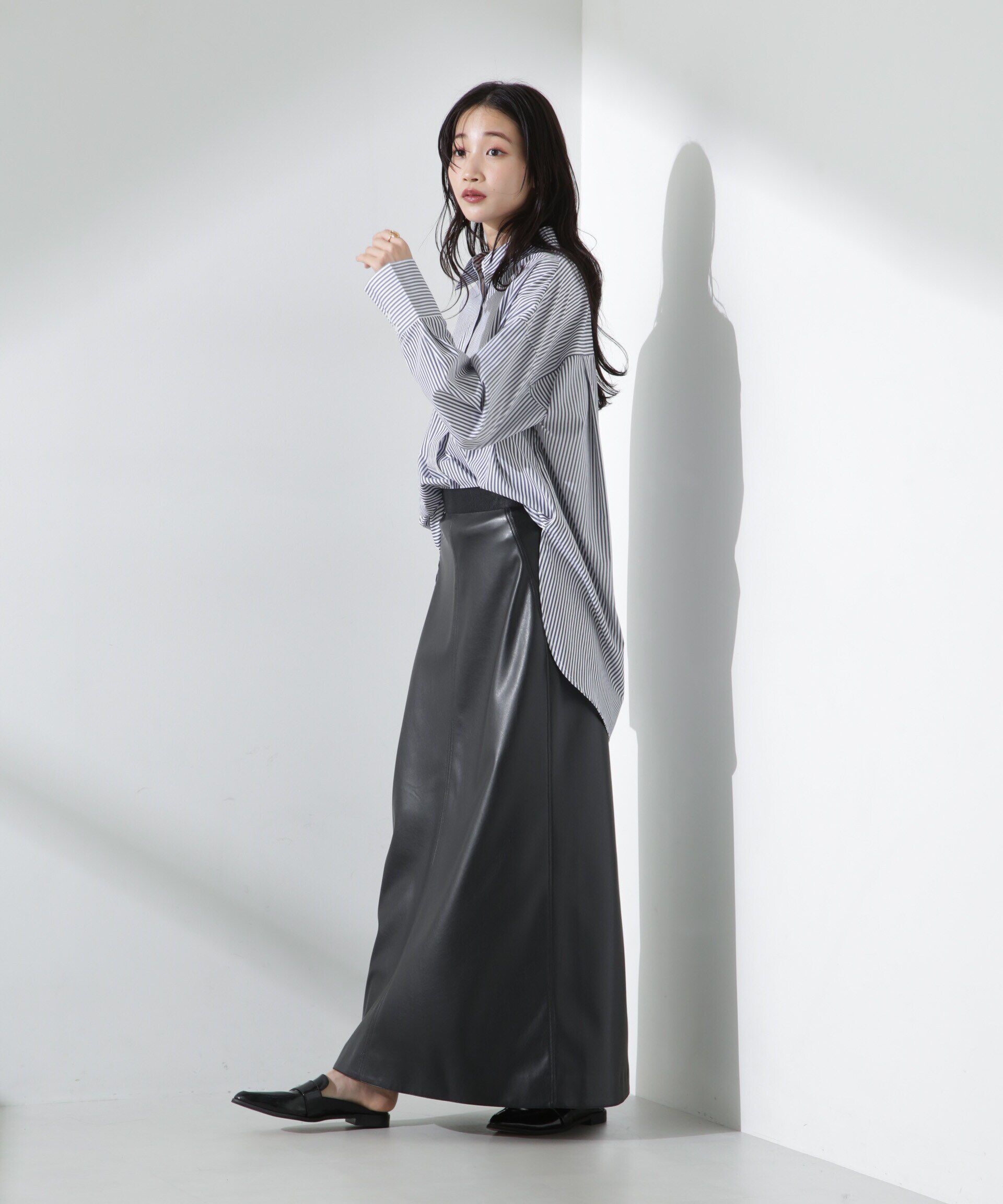 nano･universe「ブロードワイドシルエットシャツ」|シャツ・ブラウス|