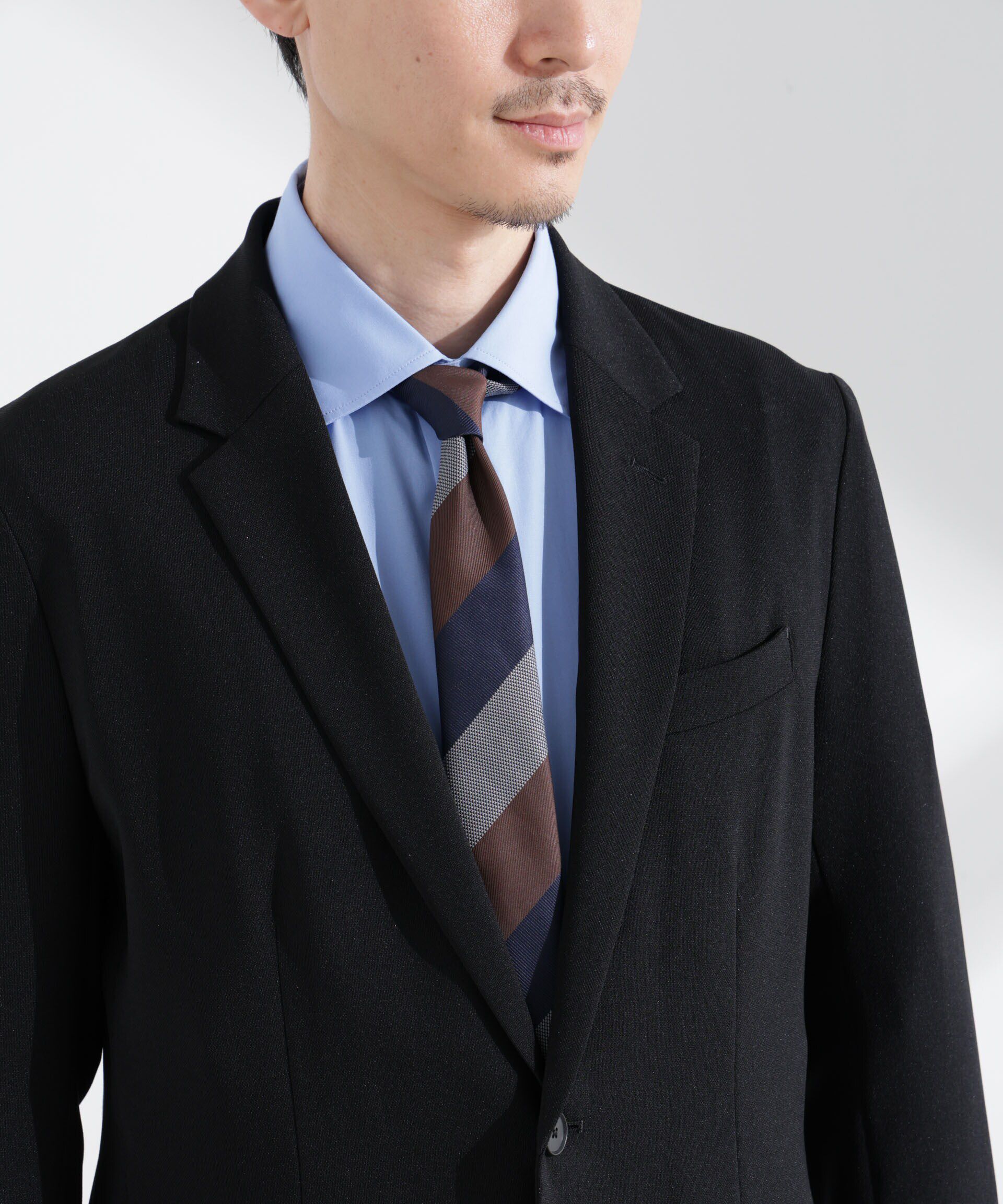 nano･universe「「Damerino」ドビークロスストレッチセットアップ」|スーツ|