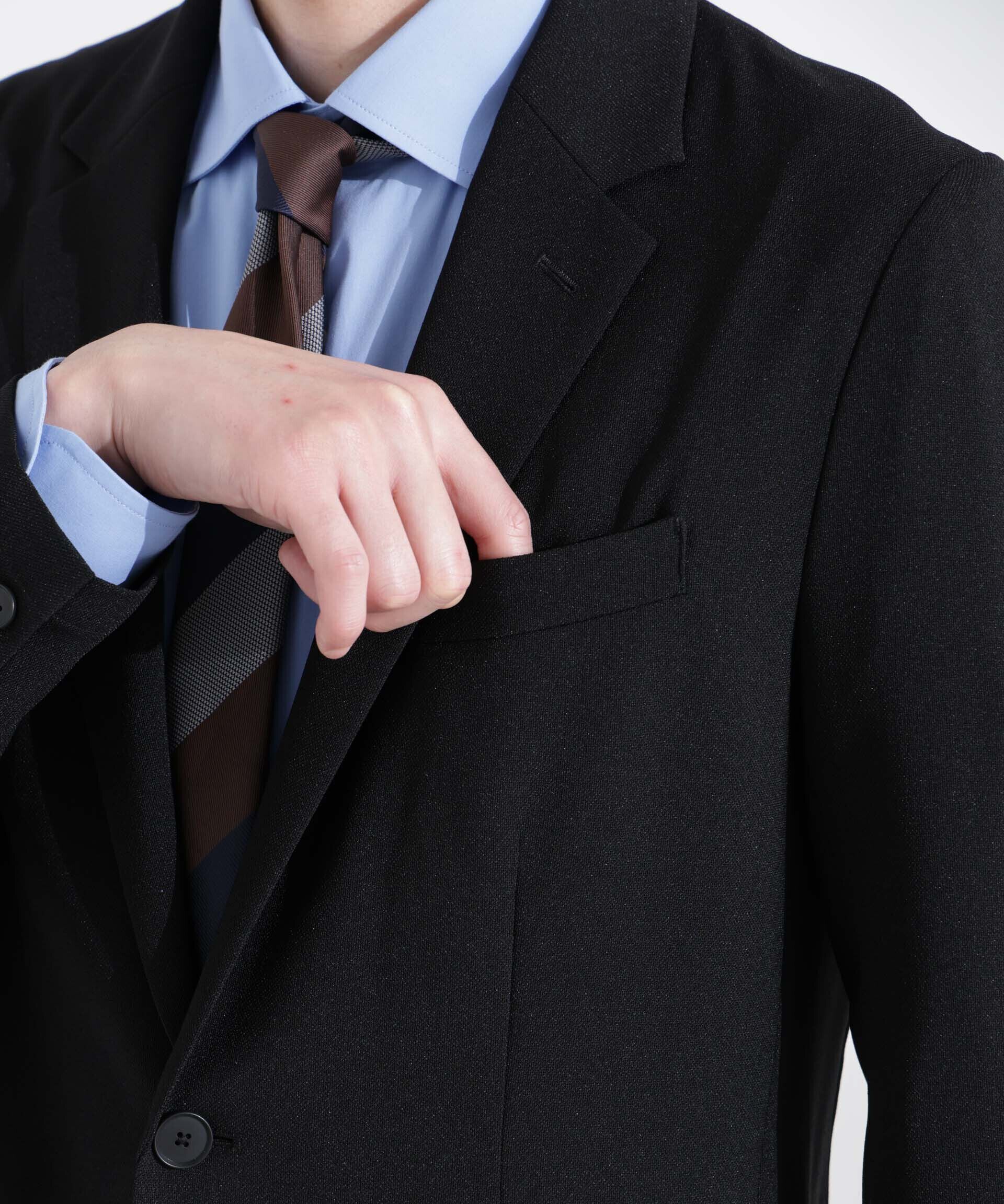 nano･universe「「Damerino」ドビークロスストレッチセットアップ」|スーツ|