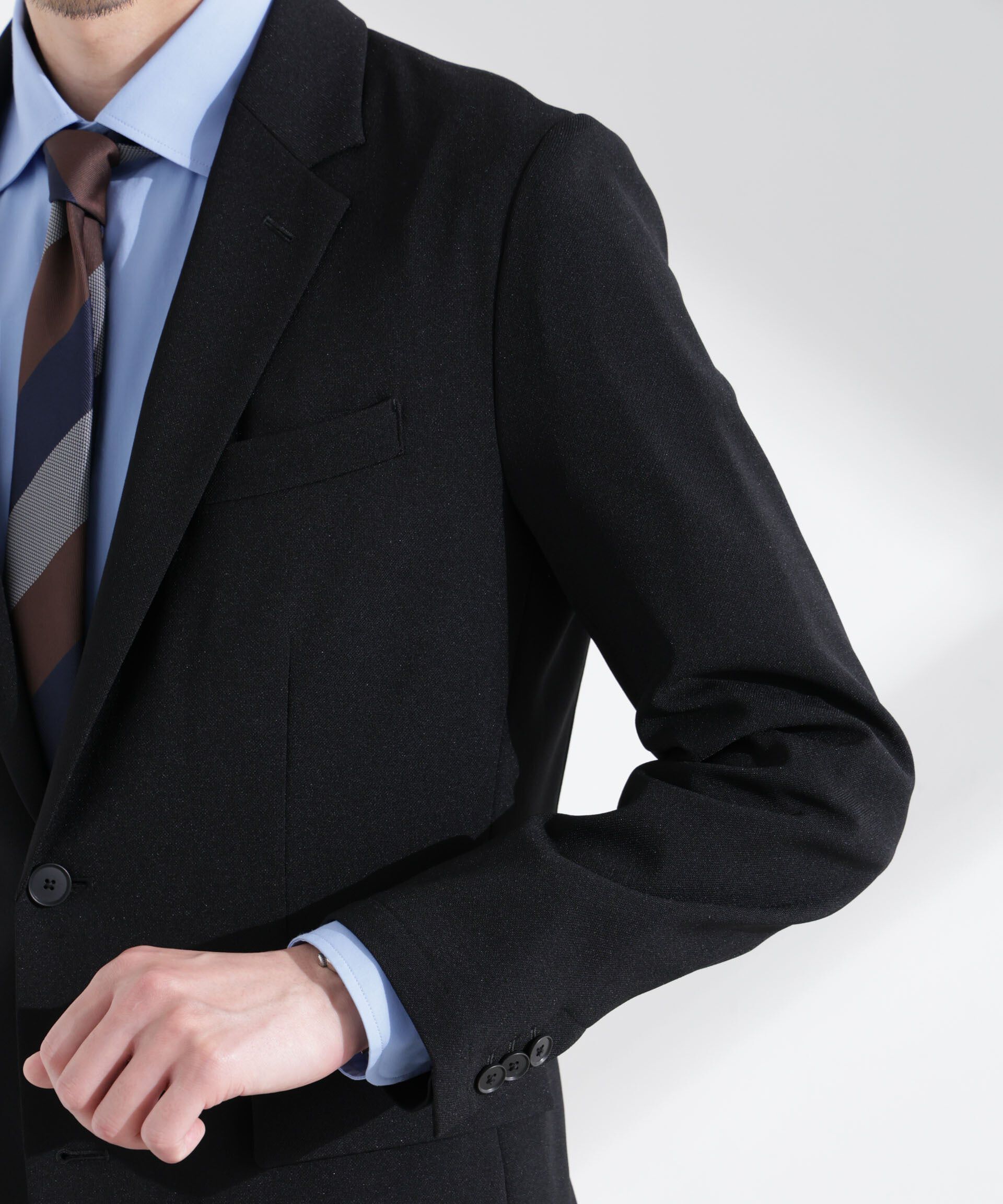 nano･universe「「Damerino」ドビークロスストレッチセットアップ」|スーツ|