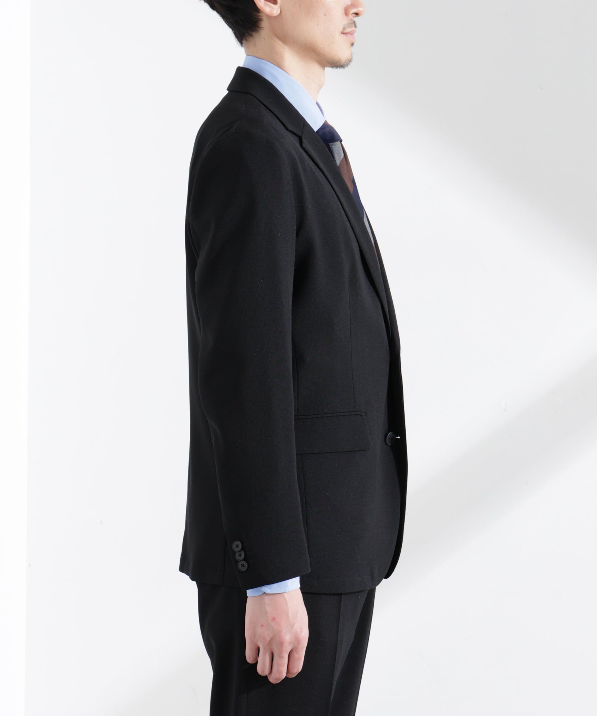 nano･universe「「Damerino」ドビークロスストレッチセットアップ」|スーツ|