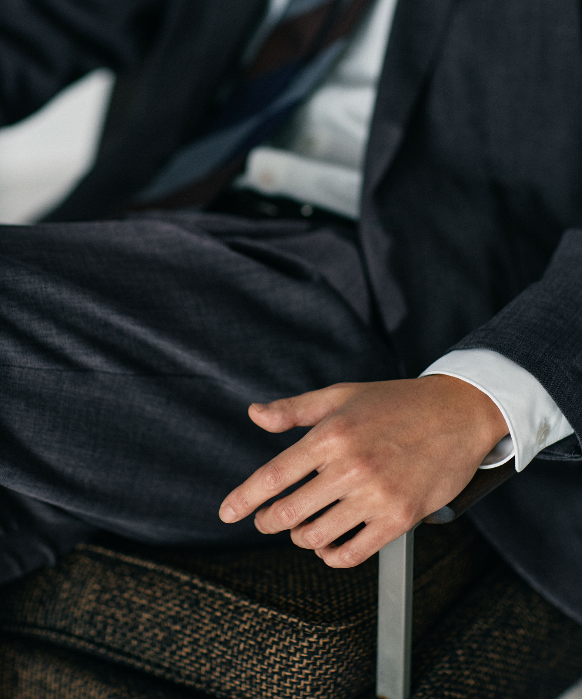 nano･universe「「Damerino」ドビークロスストレッチセットアップ」|スーツ|