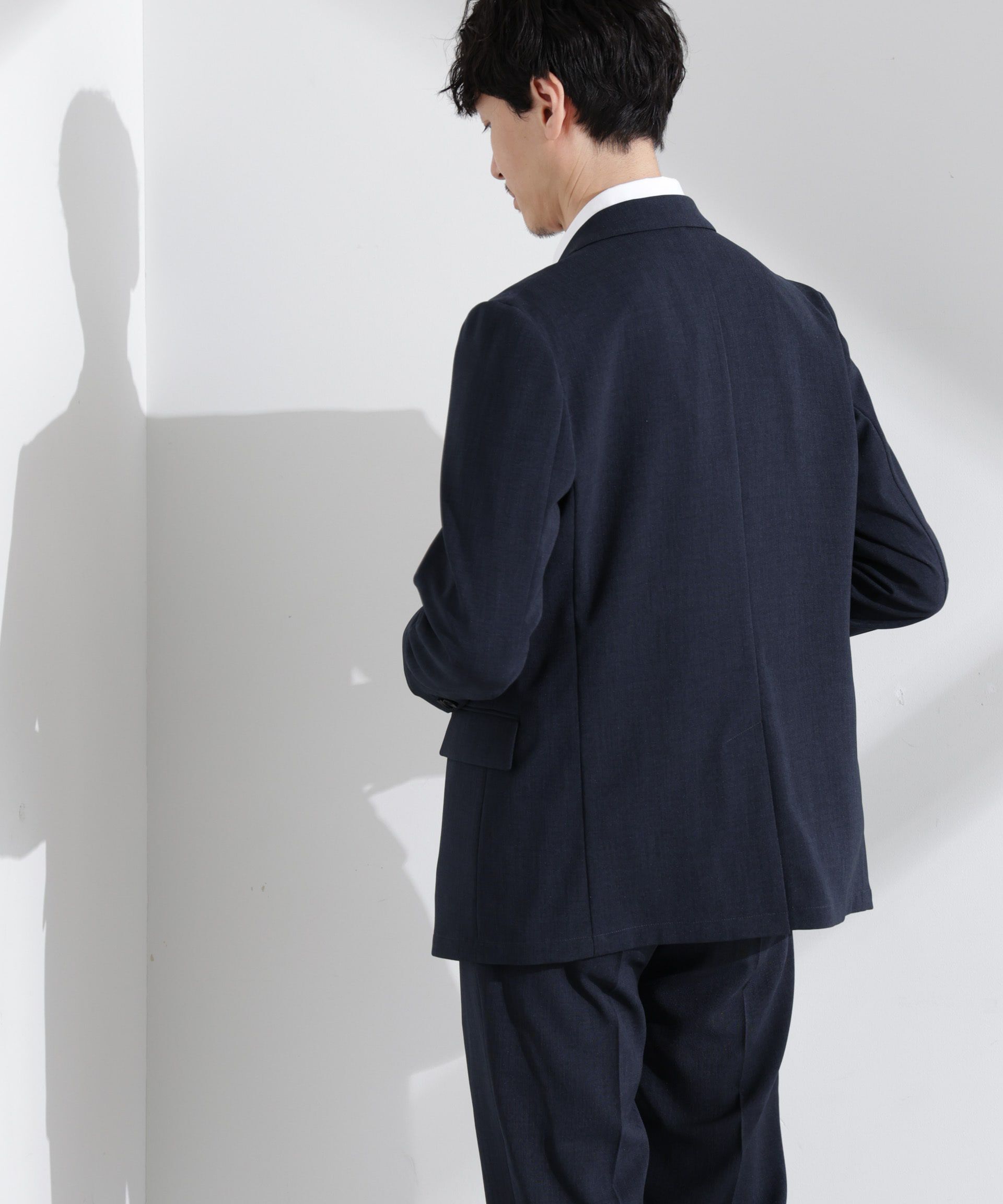 nano･universe「「Damerino」ドビークロスストレッチセットアップ」|スーツ|