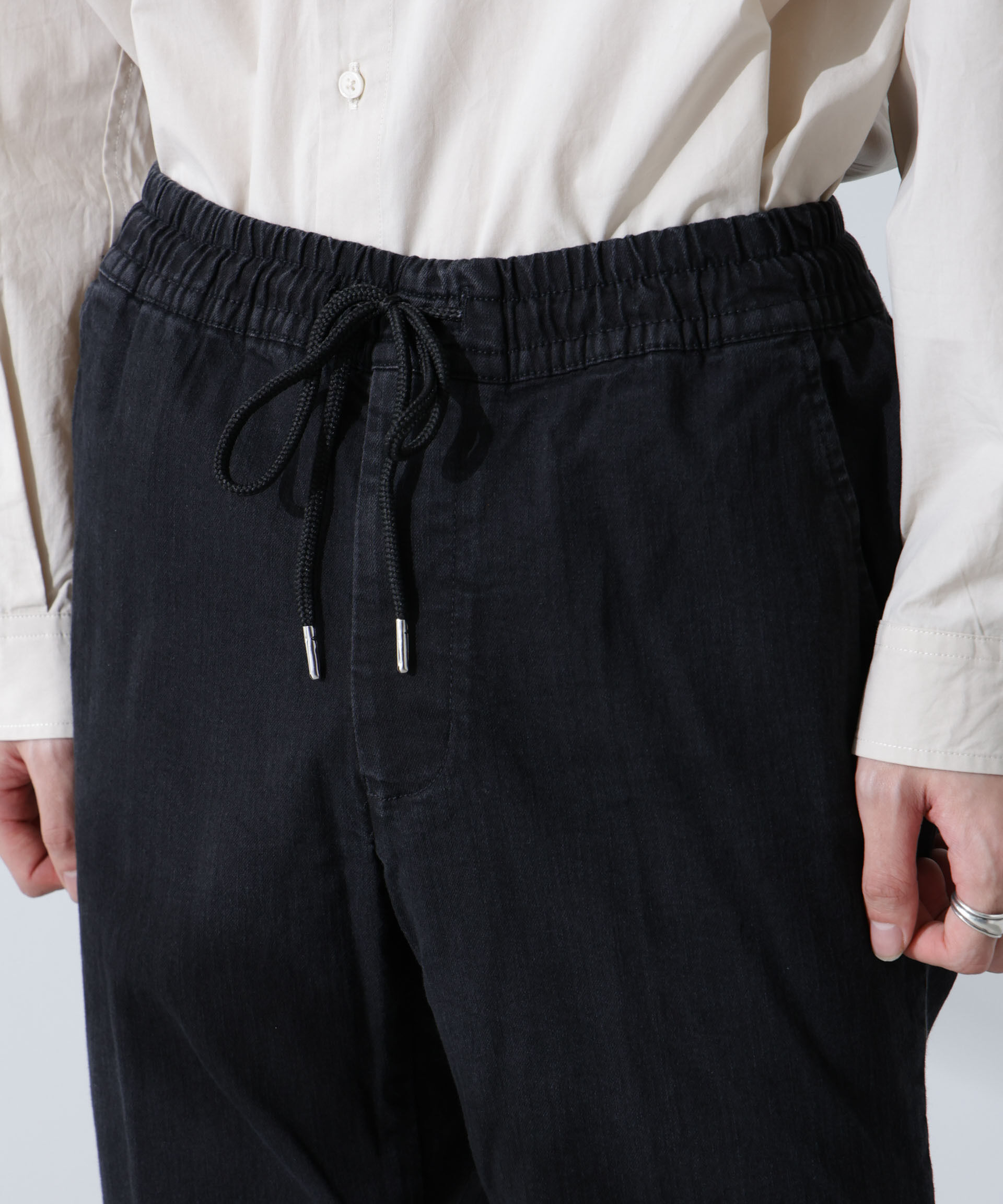 nano･universe「NORMANBROS別注 ストレッチイージーデニム」|チノ|