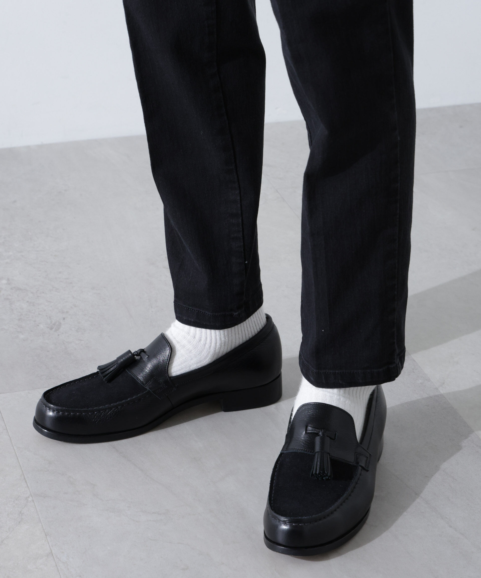 nano･universe「NORMANBROS別注 ストレッチイージーデニム」|チノ|