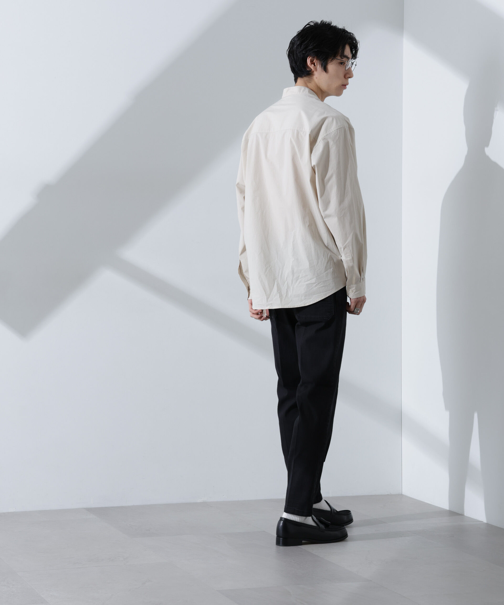 nano･universe「NORMANBROS別注 ストレッチイージーデニム」|チノ|