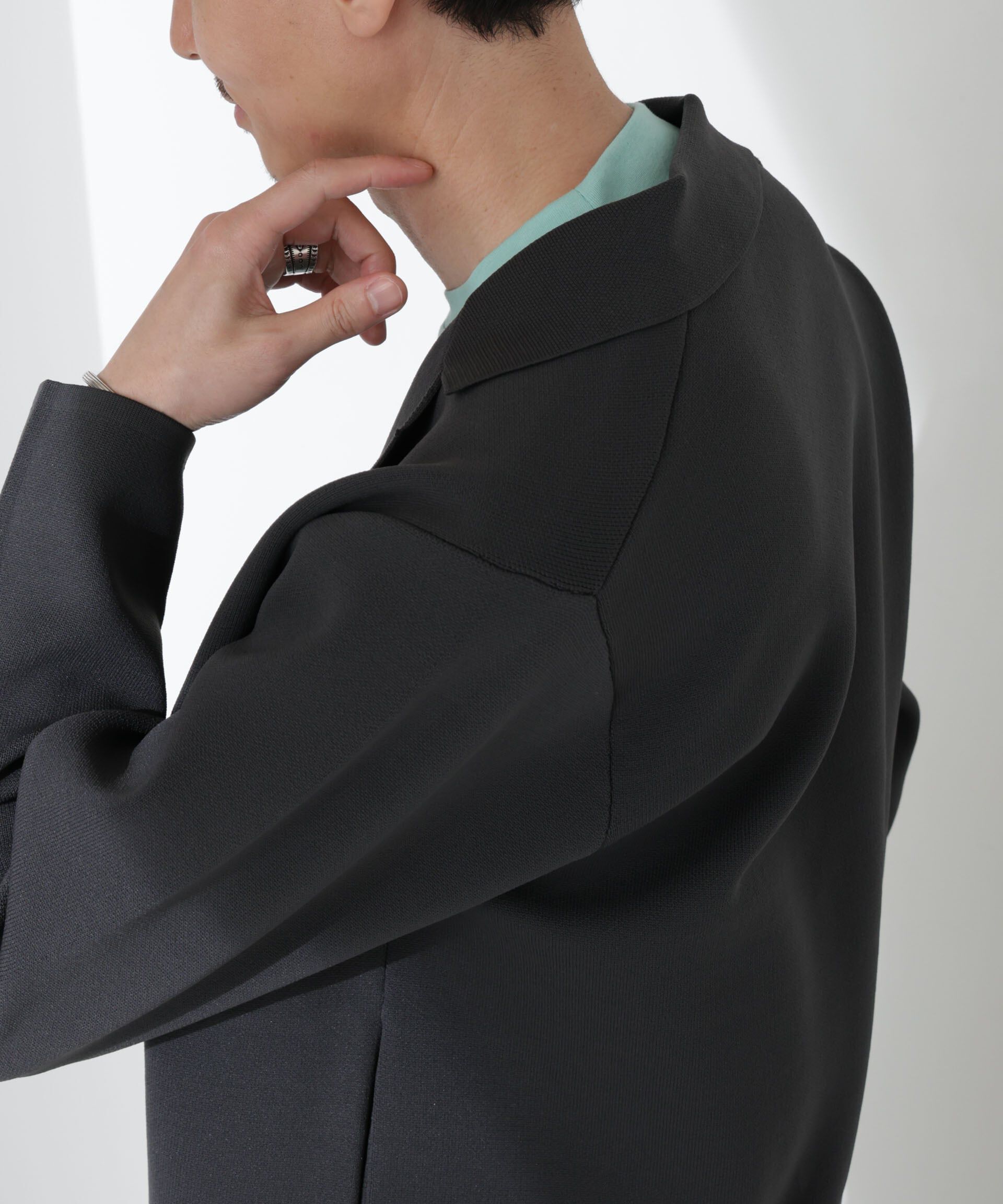 nano･universe「ジャケT(R) クルーネック 長袖」|Tシャツ・カットソー|