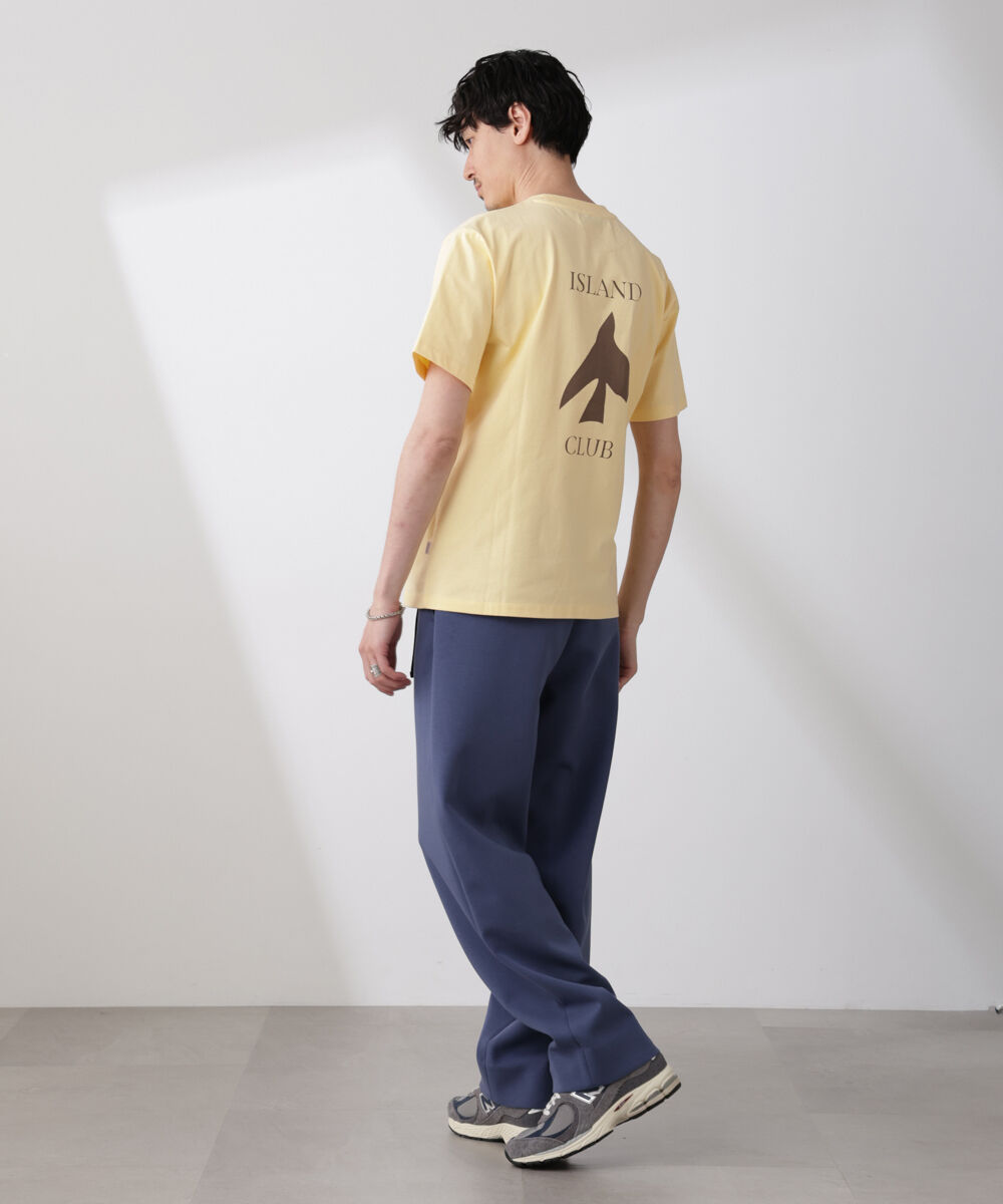 nano･universe「「NJ/CLUB」 ISLANDCLUBプリント Tシャツ」|Tシャツ・カットソー|