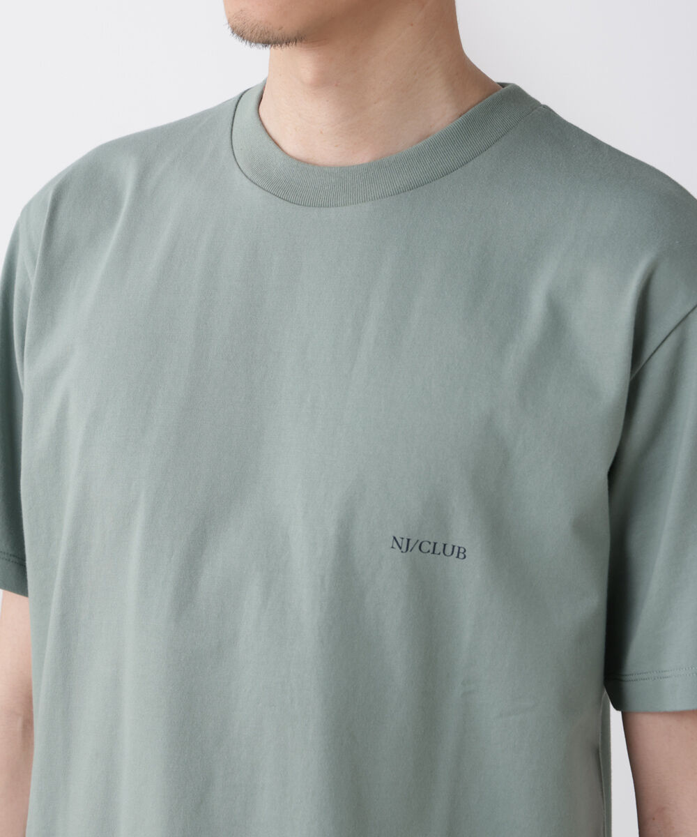 nano･universe「「NJ/CLUB」 ISLANDCLUBプリント Tシャツ」|Tシャツ・カットソー|