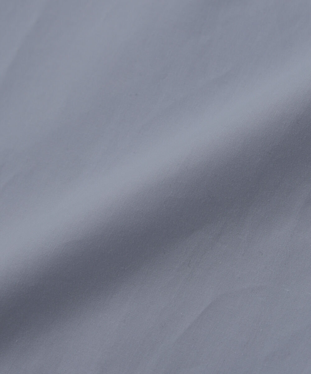 nano･universe「「大人のワイドシャツ」バンドカラー 半袖」|シャツ・ブラウス|