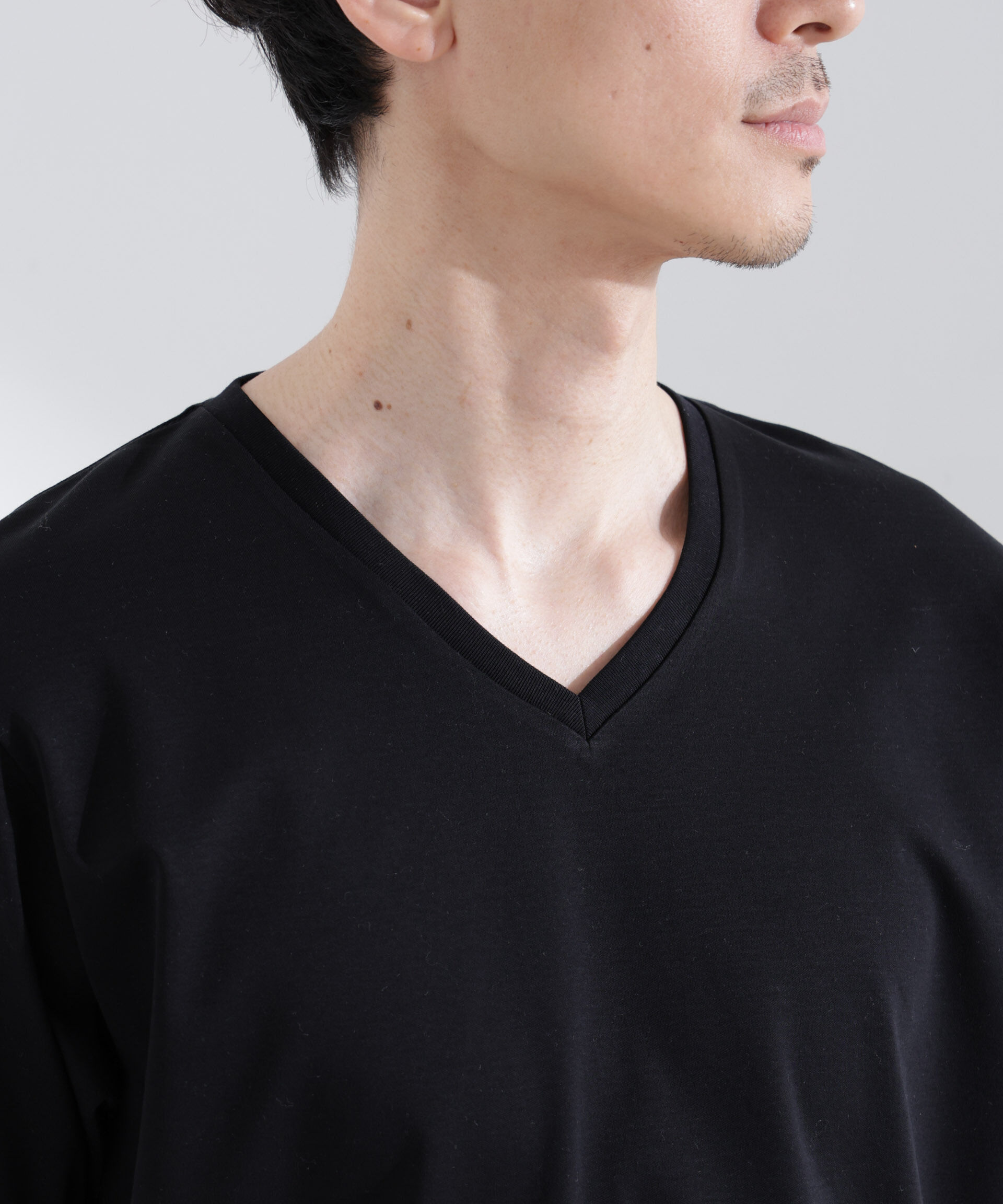  「アンチスメル VネックTシャツ 半袖」|Tシャツ・カットソー|