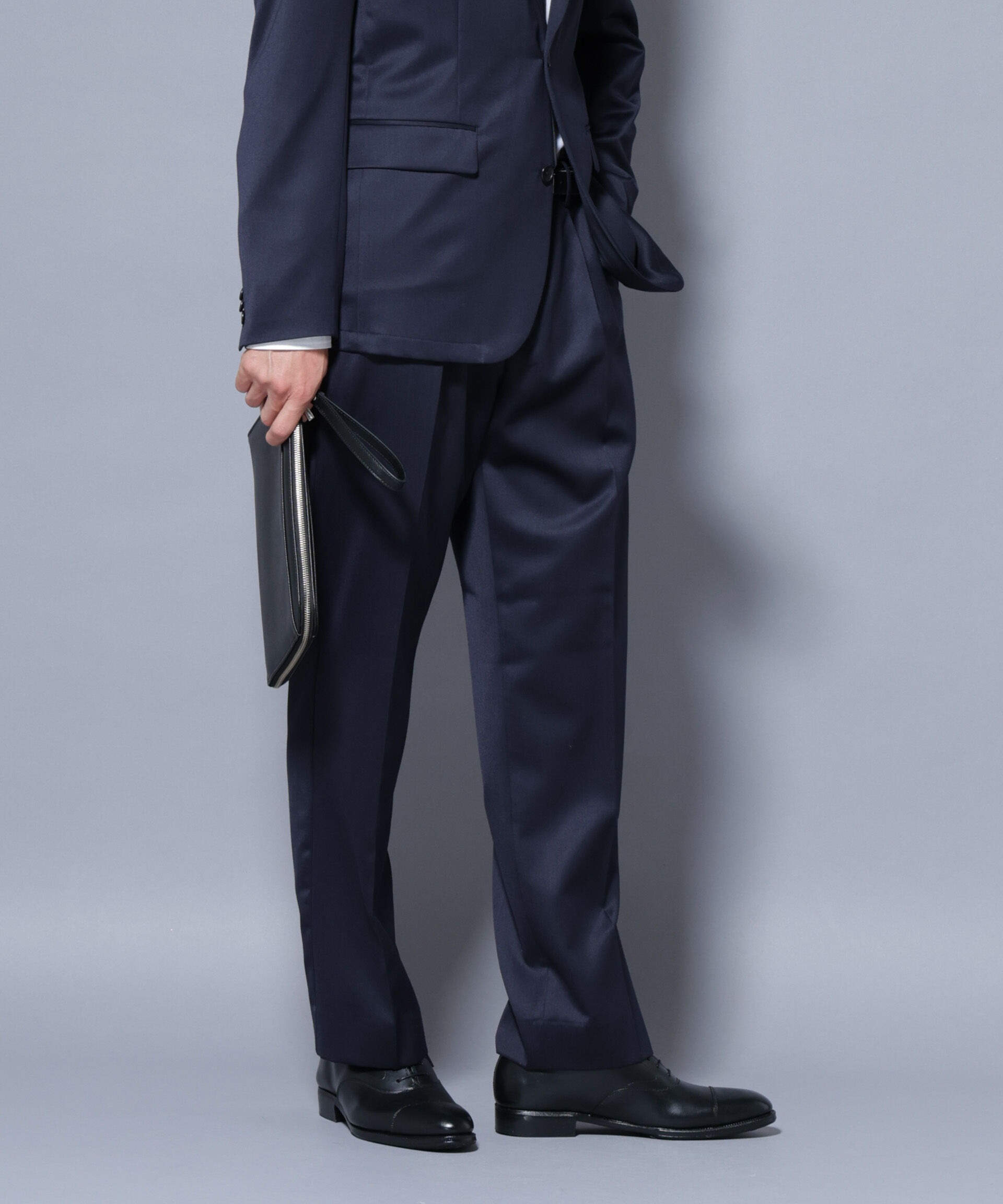 nano･universe「「Damerino Select」ウールシルクベネシャンパンツ（セットアップ可）」|スーツ|