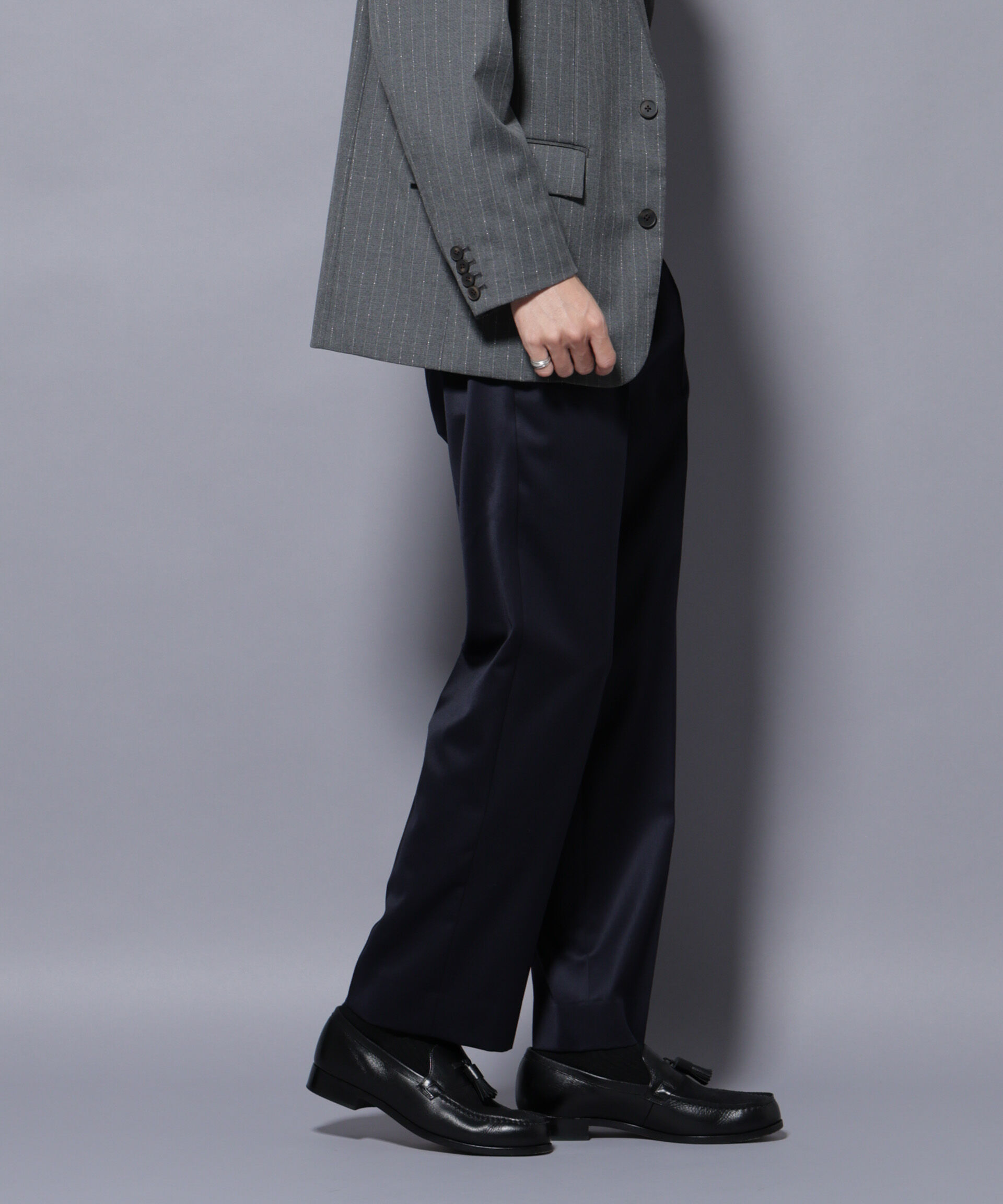 nano･universe「「Damerino Select」ウールシルクベネシャンパンツ（セットアップ可）」|スーツ|