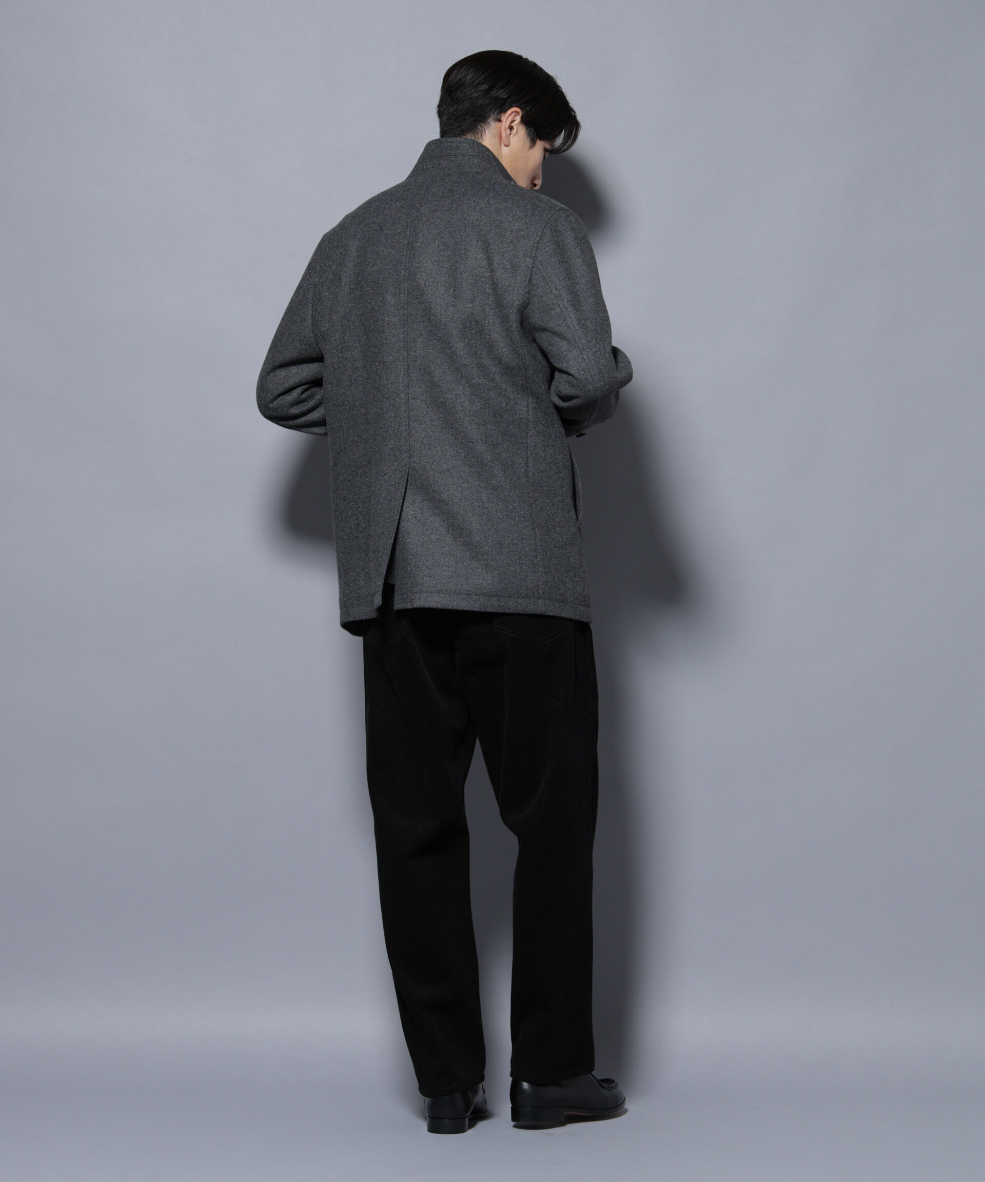 nano･universe「ウール/Nメルトンスタンドカラーコート」|その他|