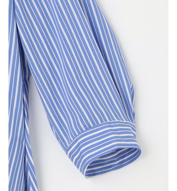 組曲「【WEB限定】ナイロンレーヨン スキッパーブラウス」|シャツ・ブラウス|