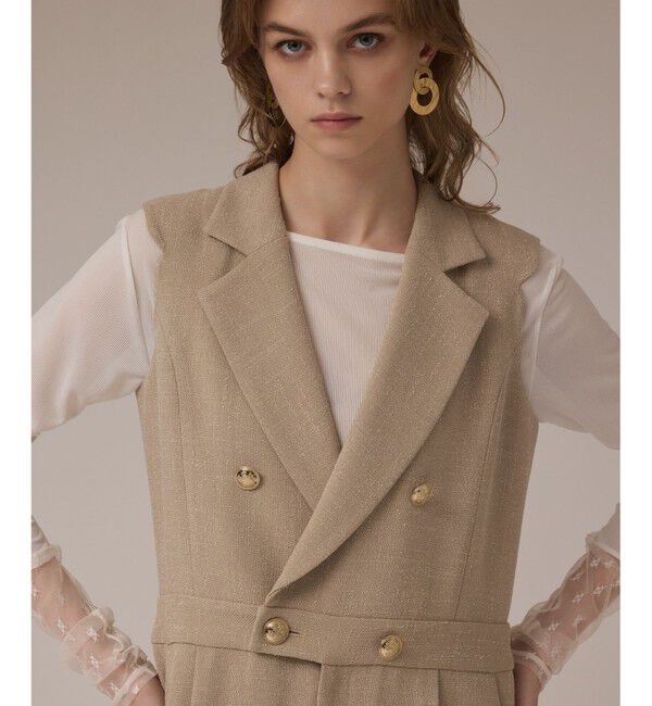 Diagram「ツイードテーラーサロペット」|オールインワン|