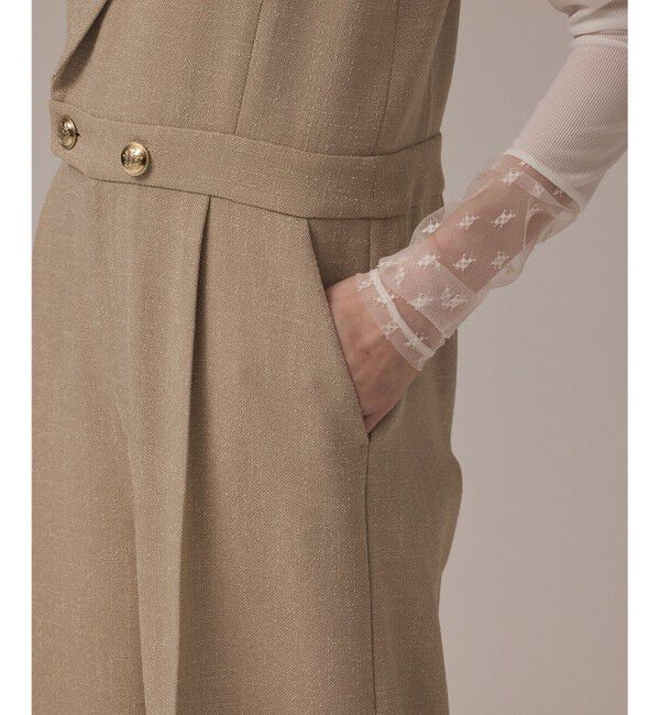 Diagram「ツイードテーラーサロペット」|オールインワン|