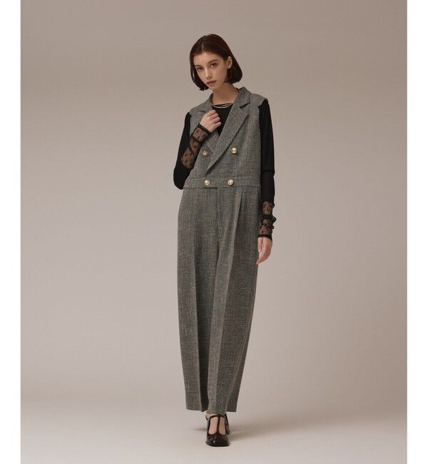 Diagram「ツイードテーラーサロペット」|オールインワン|