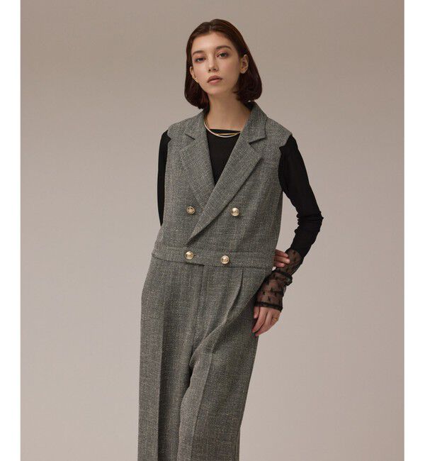 Diagram「ツイードテーラーサロペット」|オールインワン|