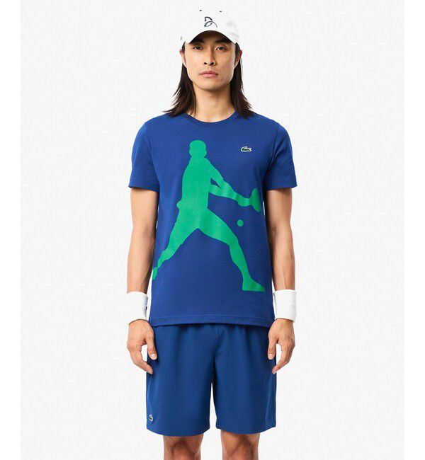 LACOSTE「ウルトラドライ 『ノバク・ジョコビッチ』メッシュガゼットテニスショーツ」|その他|