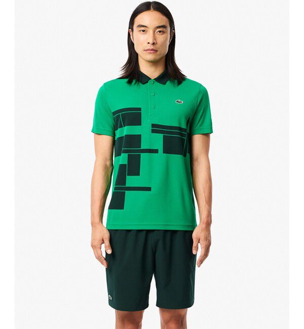 LACOSTE「ウルトラドライ 『ノバク・ジョコビッチ』メッシュガゼットテニスショーツ」|その他|