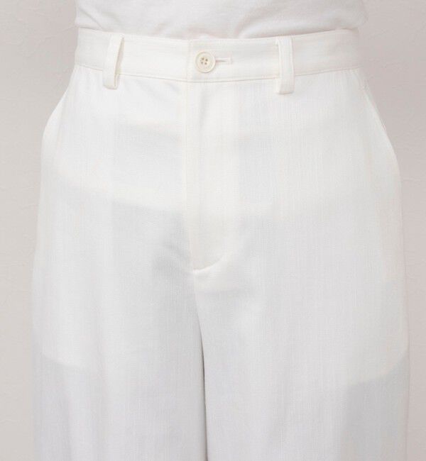 NOLLEY'S「ウォッシャブルチノ風ワイドパンツ」|その他|