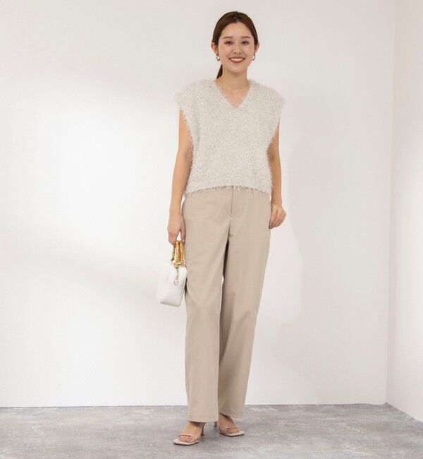 NOLLEY'S「ウォッシャブルチノ風ワイドパンツ」|その他|