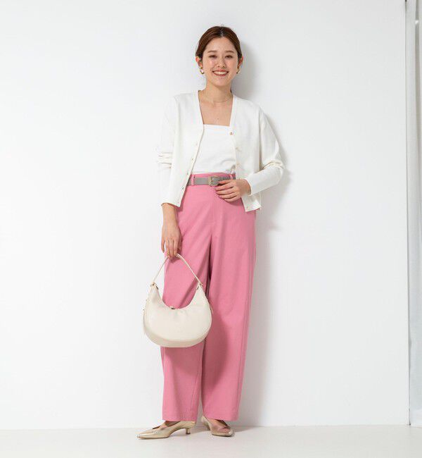 NOLLEY'S「ウォッシャブルチノ風ワイドパンツ」|その他|