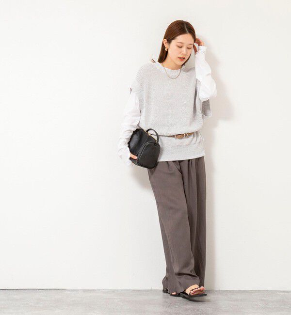 NOLLEY'S「【WEB＆一部店舗限定サイズアイテム】ウォッシャブルセルロースワイドパンツ」|その他|