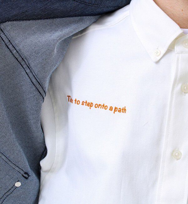 GLOSTER「【気分を上げるフレーズ】ポジティブメッセージシャツ パート2」|シャツ・ブラウス|