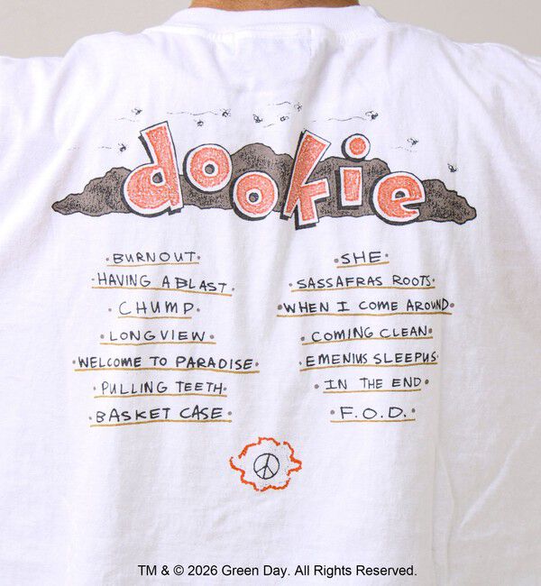 GLOSTER「【GOOD ROCK SPEED】別注 GREEN DAY プリントTシャツ」|Tシャツ・カットソー|