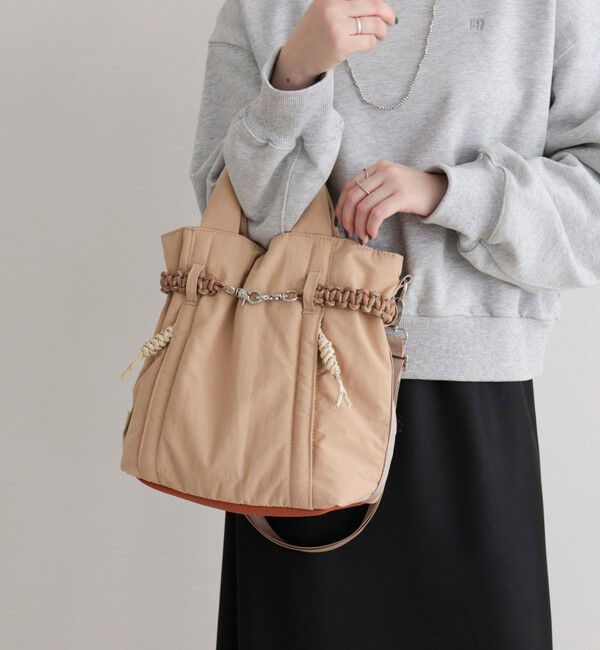 fredy emue「【CONTROL FREAK/コントロールフリーク】ナイロンコードベルトトートバッグ」|ショルダー・メッセンジャー|