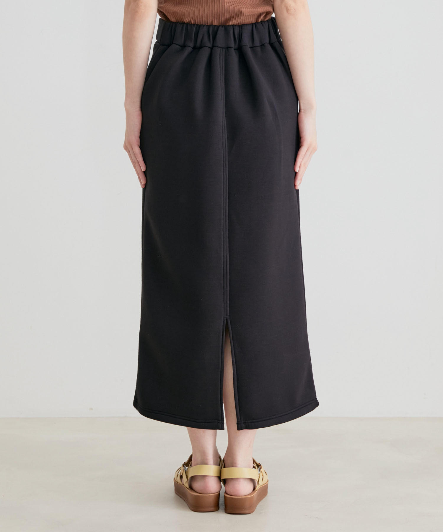 VIS「【セットアップ対応】【スフレタッチ】タイトスカート」|スカート|