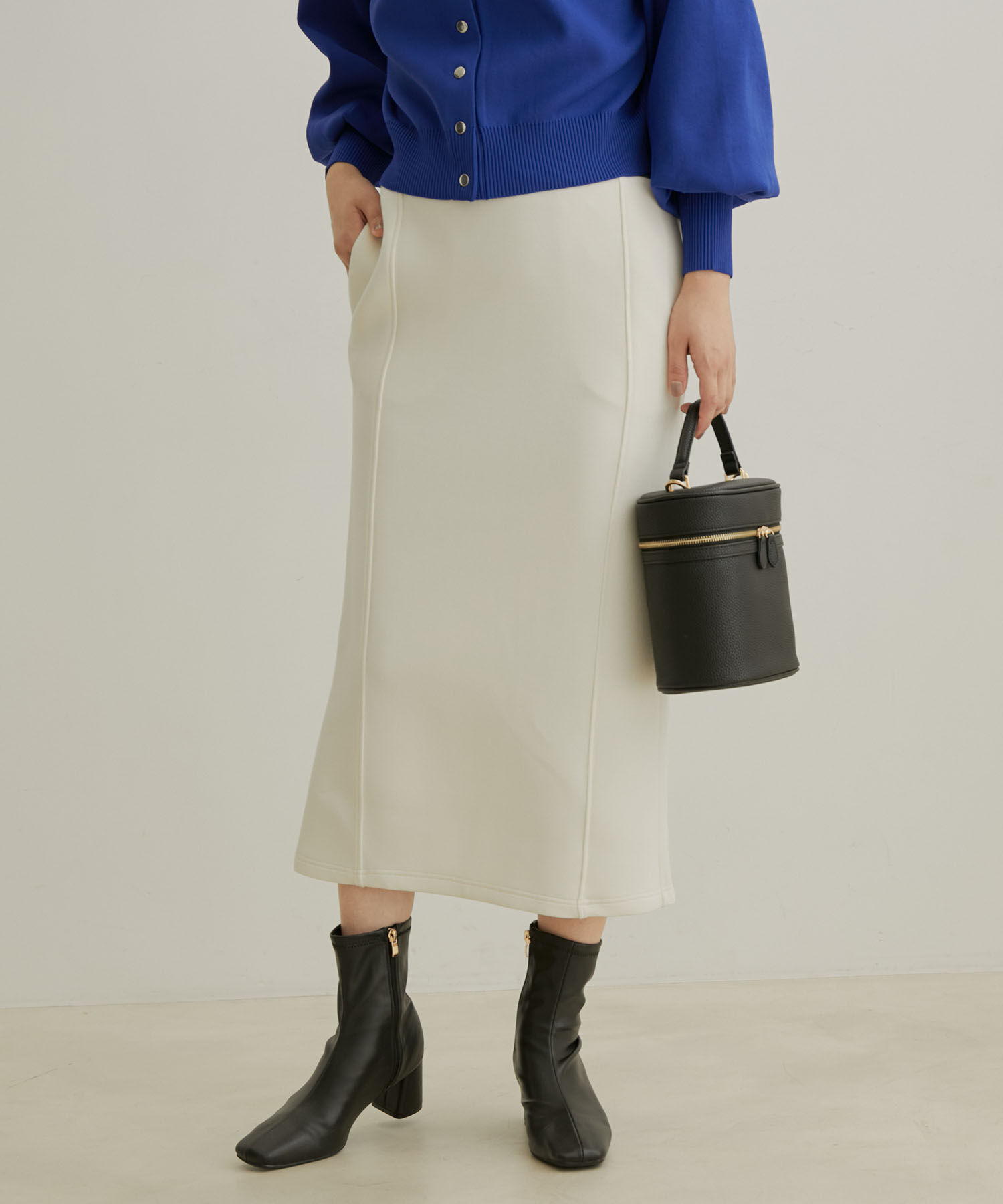 VIS「【セットアップ対応】【スフレタッチ】タイトスカート」|スカート|キナリ(16)