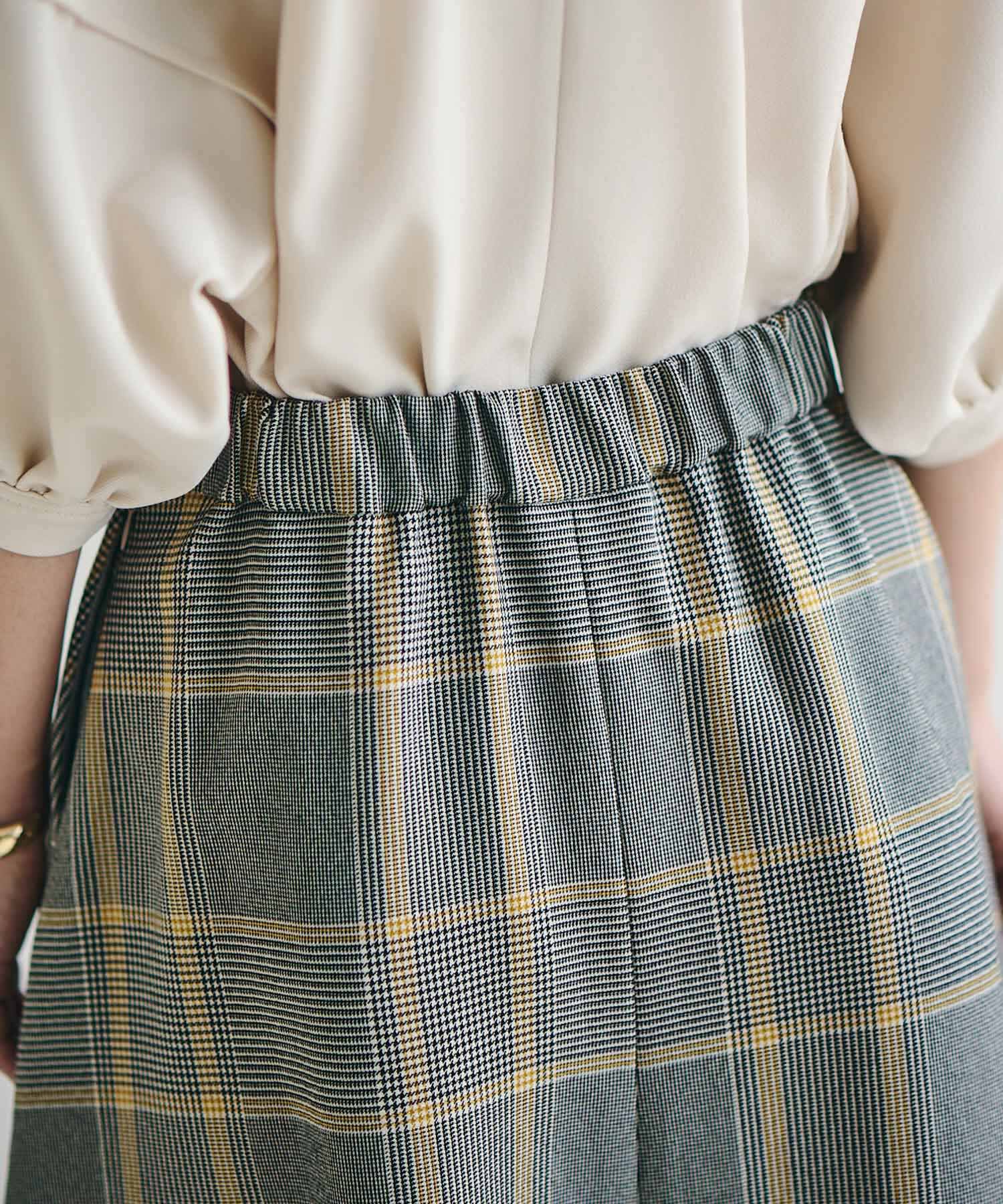 VIS「【Washable・EASY CARE】エコウールタッチフレアスカート【sustainable】」|スカート|