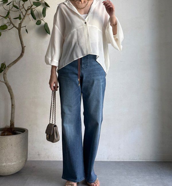  「ストレッチフレアデニム」|デニム|