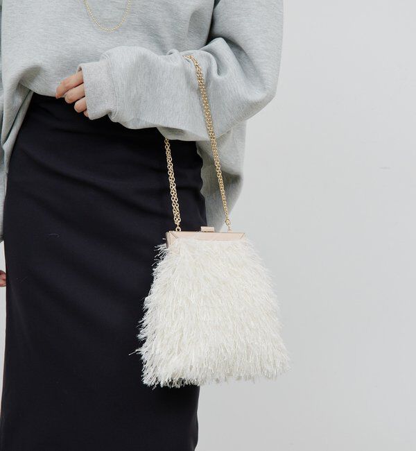  「【2.718】シャギークラスプバッグ」|トートバッグ|