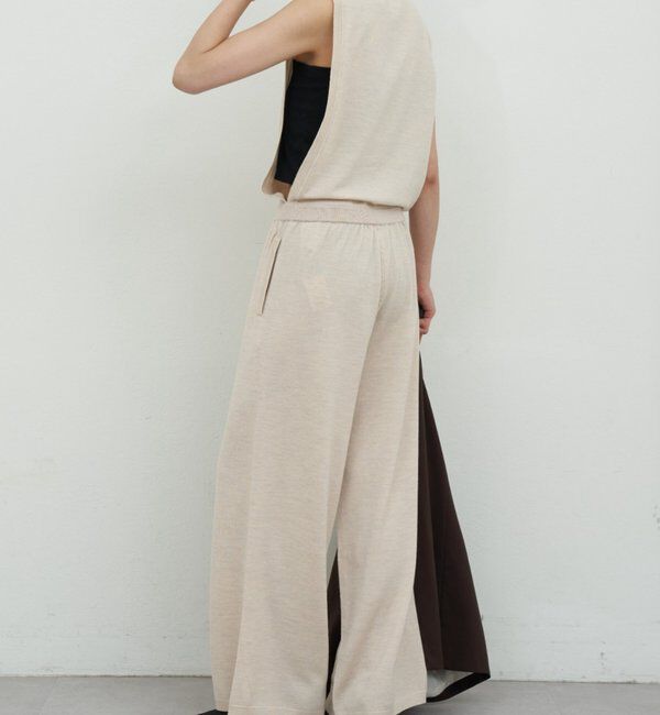  「【HERITANOVUM】スリーブレスニットコンビネゾン」|ワンピース|