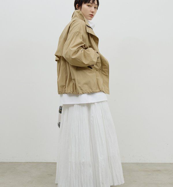  「【CHIKAコラボ】ハイカラーブルゾン」|ブルゾン・スタジャン|