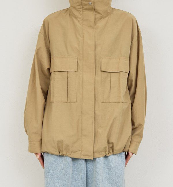  「【CHIKAコラボ】ハイカラーブルゾン」|ブルゾン・スタジャン|