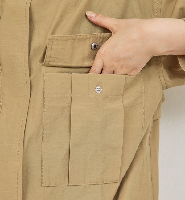  「【CHIKAコラボ】ハイカラーブルゾン」|ブルゾン・スタジャン|