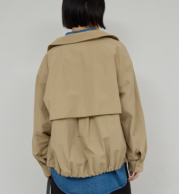  「【CHIKAコラボ】ハイカラーブルゾン」|ブルゾン・スタジャン|