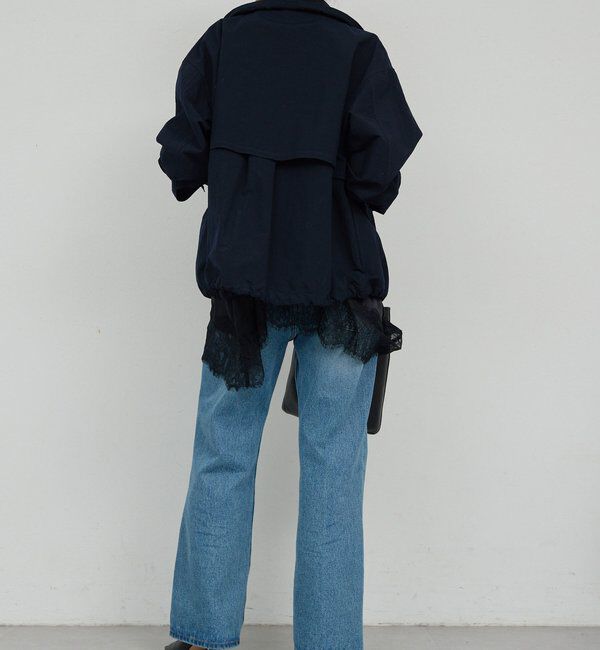  「【CHIKAコラボ】ハイカラーブルゾン」|ブルゾン・スタジャン|