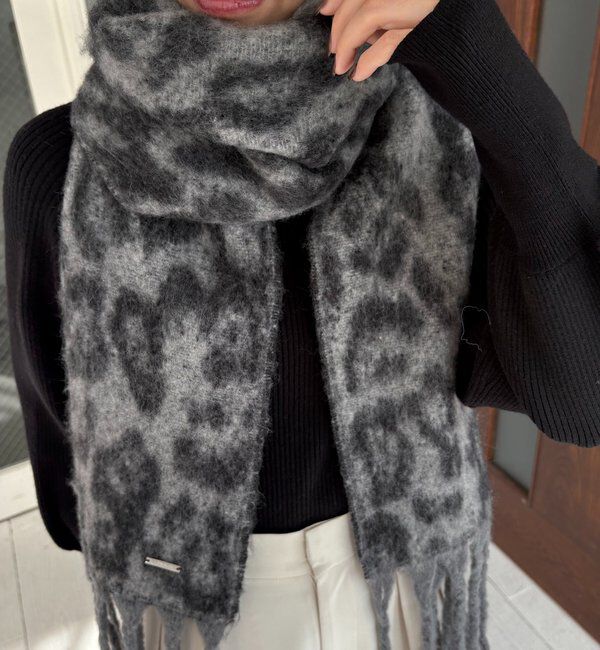  「レオパードマフラー」|マフラー|