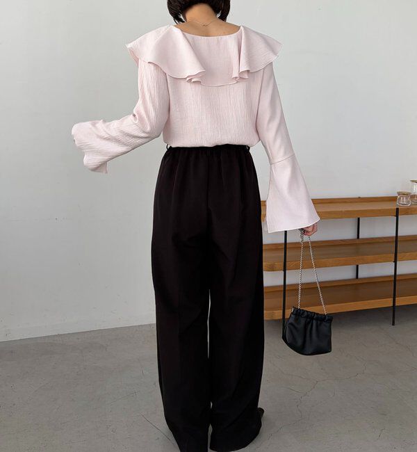  「フリルリボンブラウス」|シャツ・ブラウス|