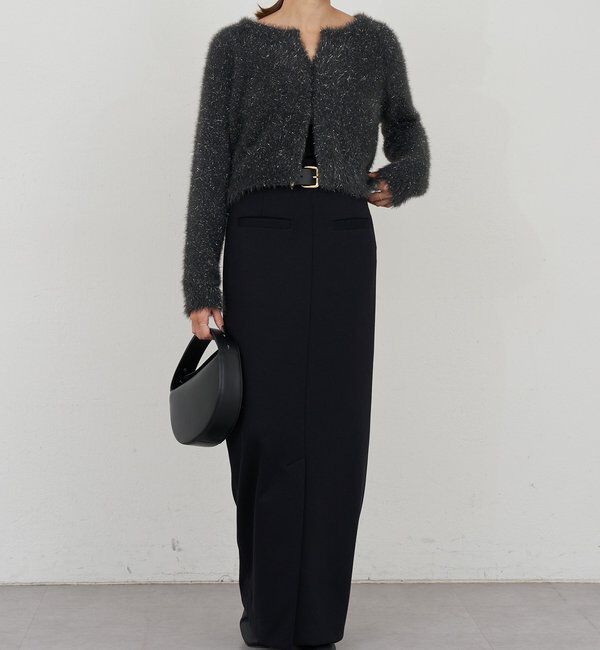  「ラメシャギーニットカーデ」|カーディガン|