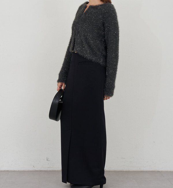  「ラメシャギーニットカーデ」|カーディガン|